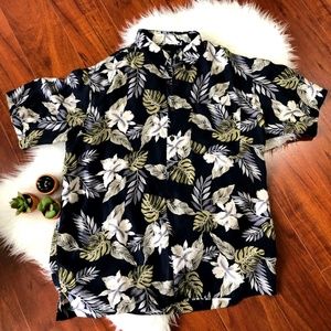 NWOT Silk ICON Size L Men's Short Sleeve Shirt